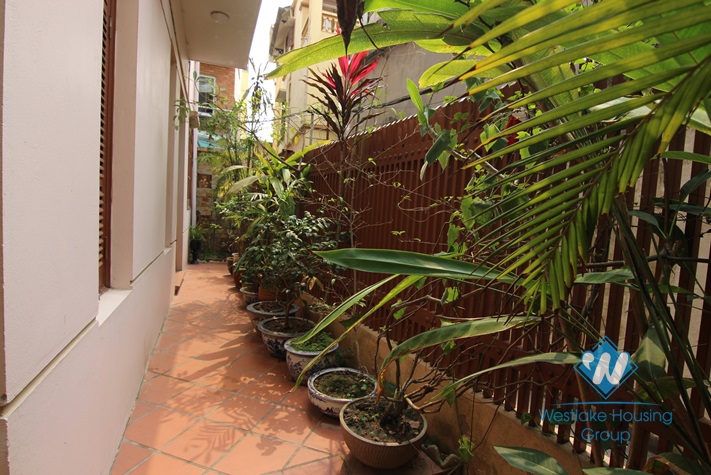 Nice and spacious 5 bedrooms house for rent in Tay Ho, Hanoi